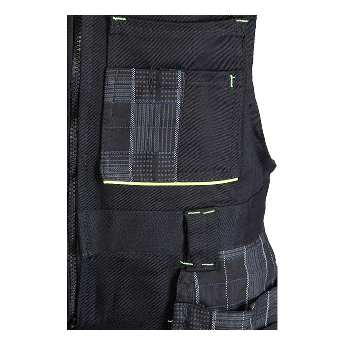 Spodnie robocze ogrodniczki stretch Polstar SevenK DIAMANT - rozmiar 48