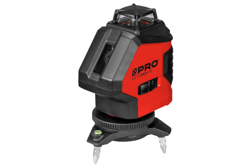 Laser płaszczyznowy PRO LK-1V360H G zielony (25m)