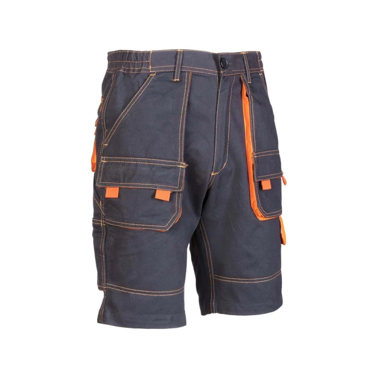 Spodenki robocze szorty Polstar BRIXTON SPARK czarne  - rozmiar 48