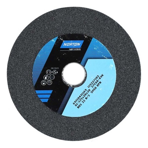 Kamień szlifierski 125x20x20mm 37C 60 KVK czarna Norton