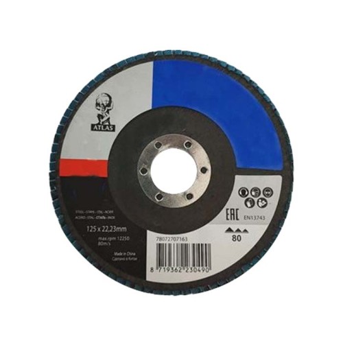 Ściernica lamel 125mm gr 60 ATLAS CYRKON KX663 Norton