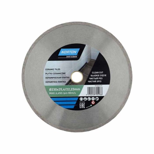 Tarcza diamentowa 230x22.2mm ciągła Norton CEE