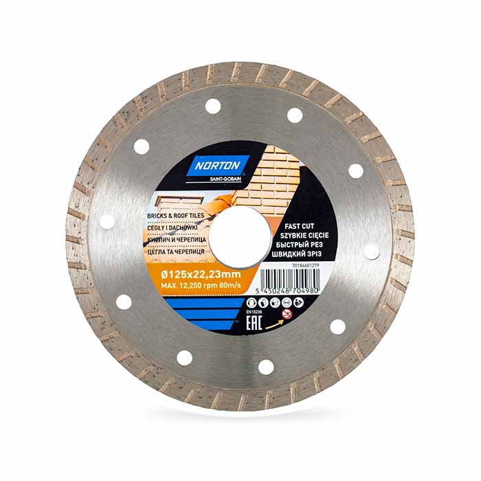 Tarcza diamentowa 125x22.2mm turbo Norton CEE
