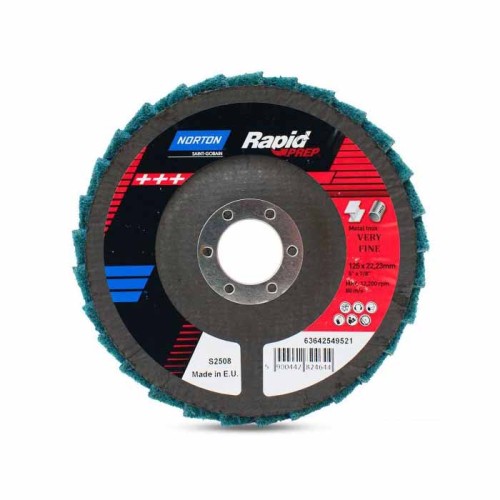 Włóknina szlifierska 125mm Norton RAPID +++ VERY FINE