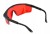 Okulary ochronne do lasera czerwone LG-R PRO 3-01-06-38-040