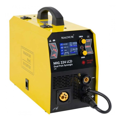 Spawarka inwertorowa MIG/MAG Magnum MIG 224 DUAL PULS + MMA/TIG LIFT [230V]