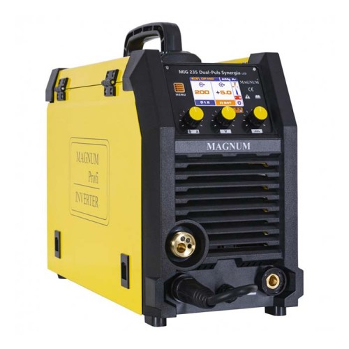Spawarka inwertorowa MIG/MAG Magnum MIG 235 DUAL PULS SYNERGIA + MMA [230V]