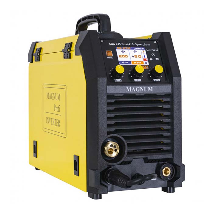 Spawarka inwertorowa MIG/MAG Magnum MIG 235 DUAL PULS SYNERGIA + MMA [230V]