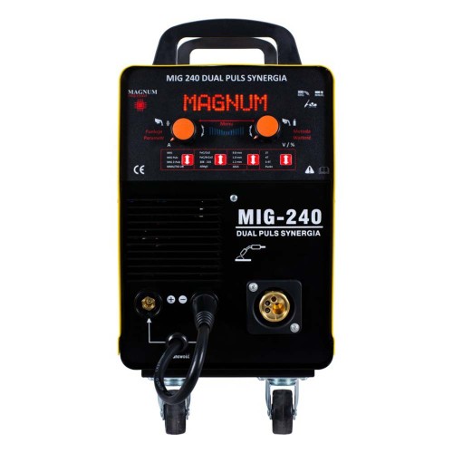 Spawarka inwertorowa MIG/MAG Magnum MIG 240 DUAL PULS SYNERGIA + MMA/TIG LIFT [230V]