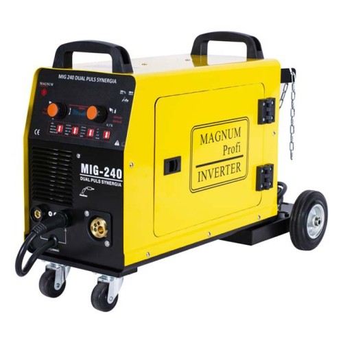 Spawarka inwertorowa MIG/MAG Magnum MIG 240 DUAL PULS SYNERGIA + MMA/TIG LIFT [230V]