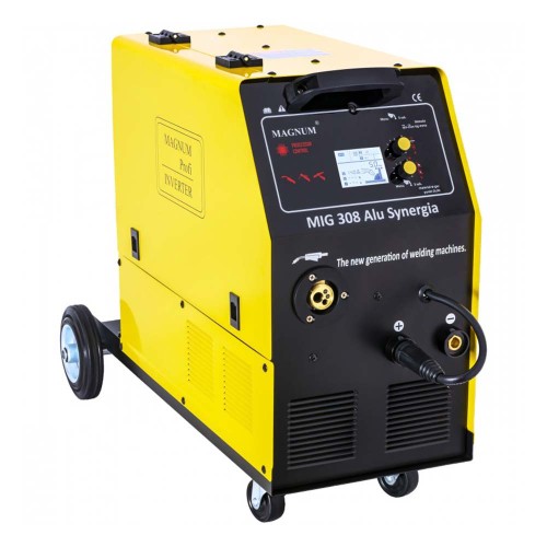 Spawarka inwertorowa MIG/MAG Magnum 308 ALU SYNERGIA + MMA/TIG LIFT [400V]