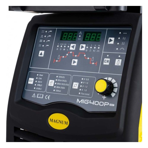 Spawarka inwertorowa MIG/MAG MAGNUM MIG 400 DUAL PULS + MMA [400V]