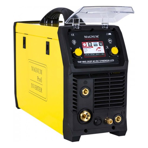 Spawarka inwertorowa TIG Magnum THF 202 LCD AC/DC SYNERGIA + MIG [230V]