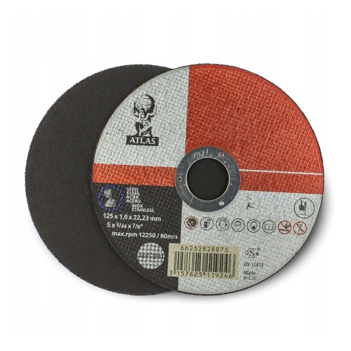 Tarcza do metalu 125x1.0mm Norton ATLAS A60T BF41