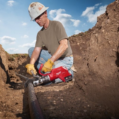 Obcinak hydrauliczny do kabli Milwaukee M18 HCC75-502C AKU 18V  (2x 5.0 Ah) - 4933459269