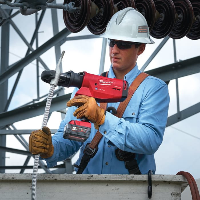 Prasa hydrauliczna do kabli M18 HCCT109/42-522C AKU 18V (5.0 + 2.0 Ah) - 4933459273