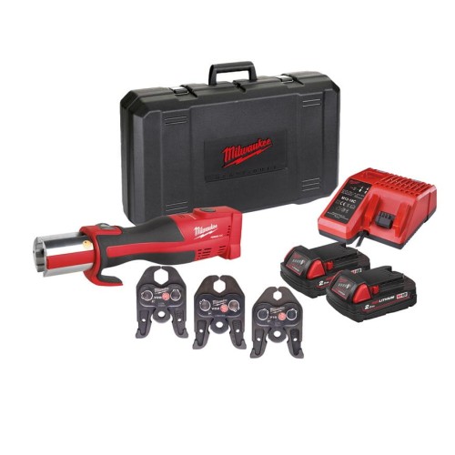 Zaciskarka Milwaukee M18 BLHPT-202C V-SET AKU 18V (2x 2.0 Ah) - 4933451134
