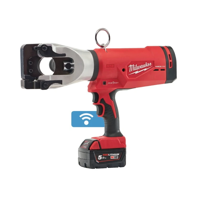 Nożyce hydrauliczne do kabli Milwaukee M18 HCC45-522C AKU 18V (5.0 + 2.0 Ah) - 4933459266