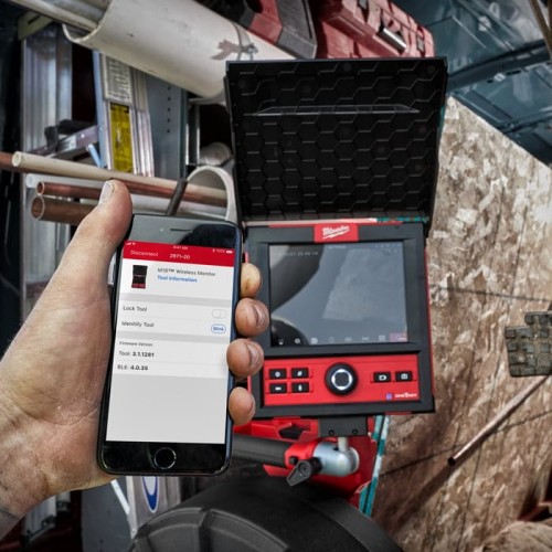 Monitor do kamery inspekcyjnej Milwaukee M18 SIM-0 AKU 18V (bez aku) - 4933471414