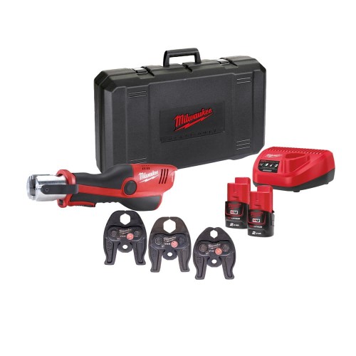 Praska subkompaktowa hydrauliczna Milwaukee M12 HPT-202C V-SET AKU 12V (2x 2.0 Ah) - 4933443100