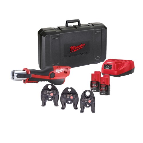 Praska subkompaktowa hydrauliczna Milwaukee M12 HPT-202C U-SET AKU 12V (2x 2.0 Ah) - 4933443110