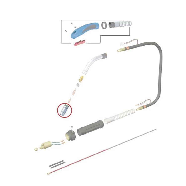 Dysza gazowa MB15 wąska 9.5mm