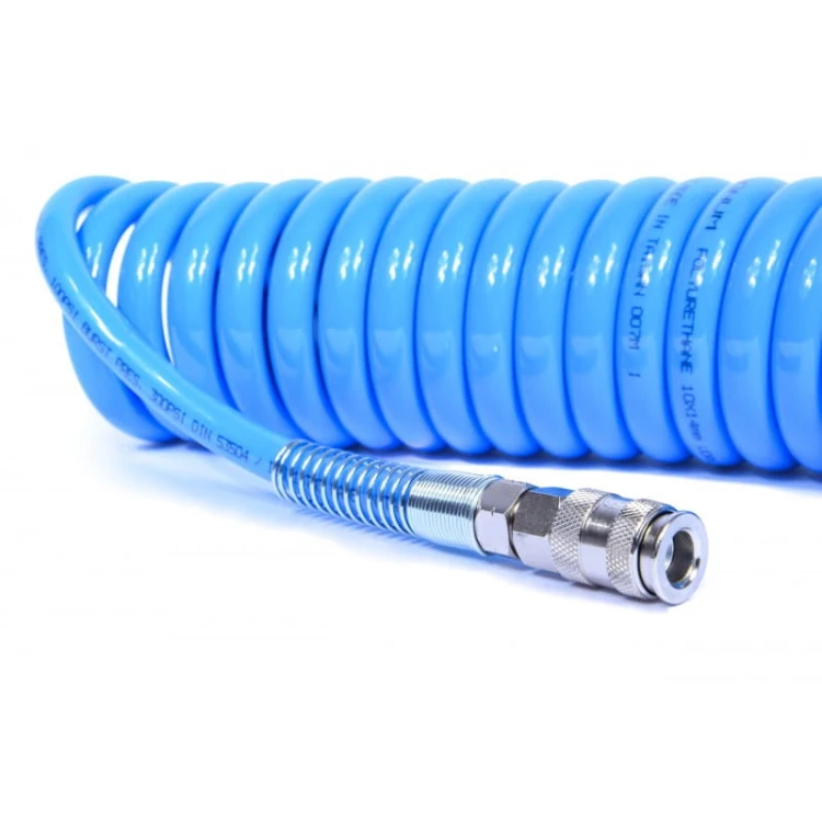 Wąż spiralny poliuretan PU 14x10-10m TB
