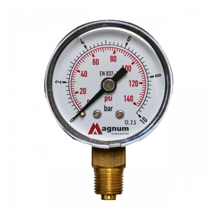 Manometr M40R 0-10 WS - gwint 1/8” kl. 2.5+C688:C720
