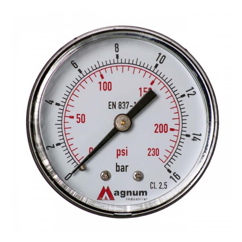 Manometr M50T 0-16 WS - gwint 1/4” kl. 2.5