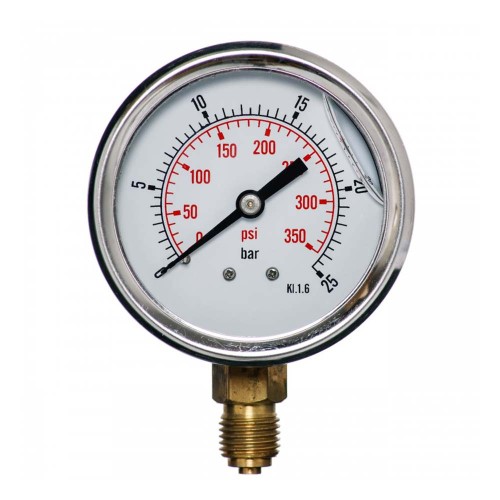 Manometr M63RG 0-25 WS – gwint 1/4” kl. 1.6