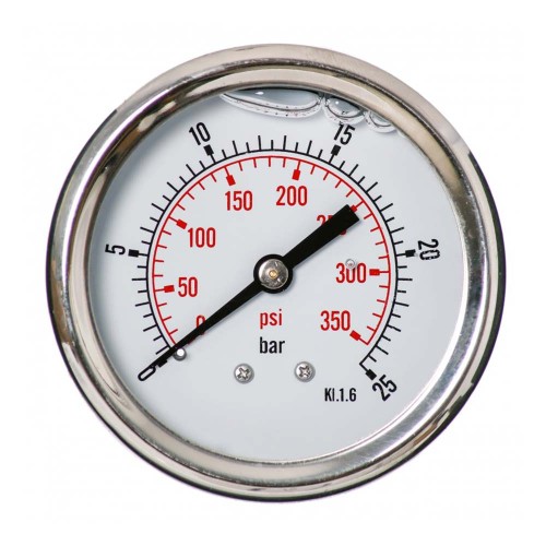 Manometr M63TG 0-25 WS – gwint 1/4” kl. 1.6