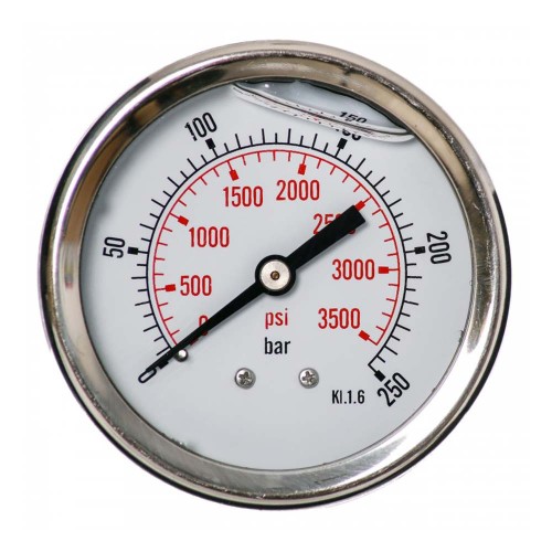 Manometr M63TG 0-250 WS – gwint 1/4” kl. 1.6