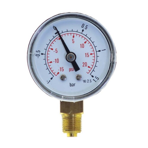 Manowakuometr MW40R -1-1,5 BAR G 1/8"