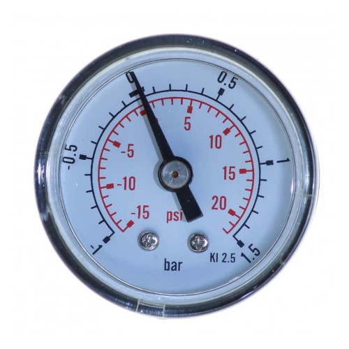 Manowakuometr MW40T -1-1.5 BAR G 1/8"