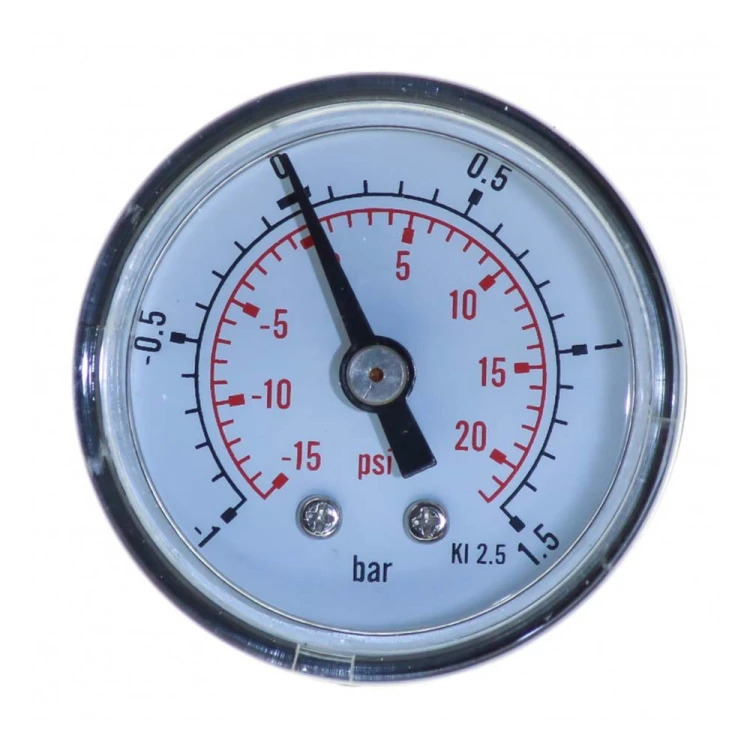 Manowakuometr MW40T -1-1.5 BAR G 1/8"