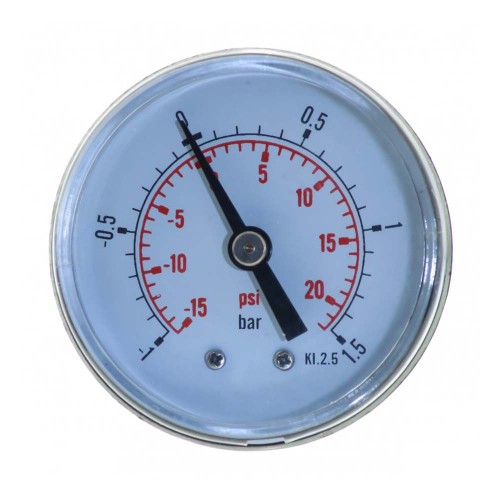 Manowakuometr MW50T -1-1.5 BAR G 1/4"