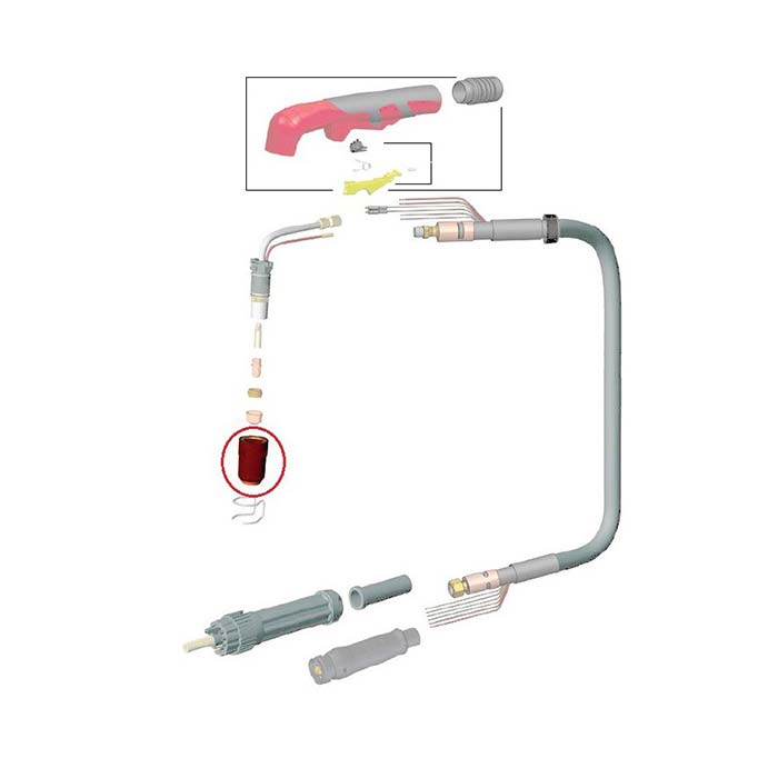 Osłona do uchwytów plazmowych PC 0102