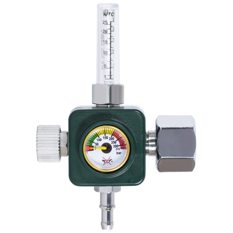 Reduktor AR/CO2 rotametr