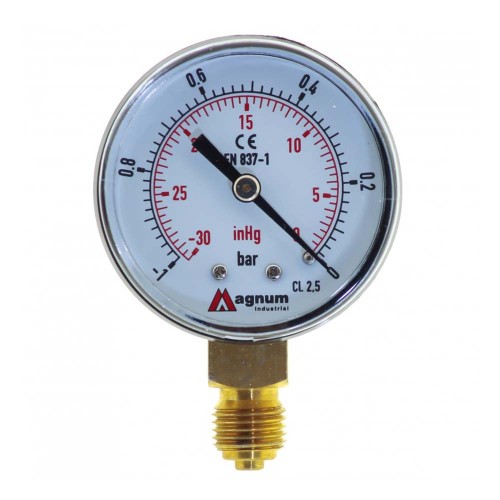 Wakuometr W50R -1-0 WS – gwint radialny 1/4”