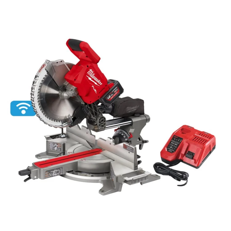 Piła ukosowa z posuwem 305mm Milwaukee M18 FMS305-121 AKU 18V (12.0 Ah) - 4933471122