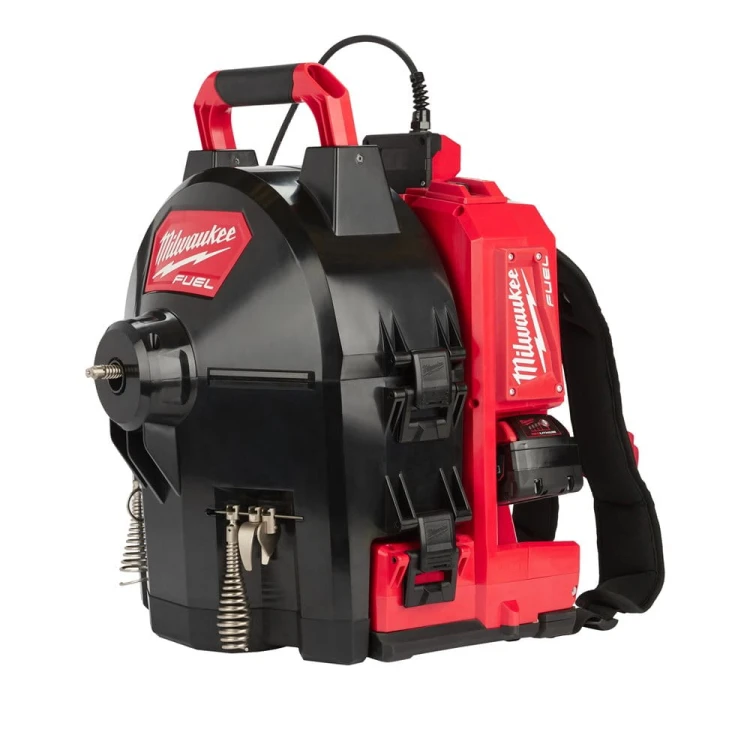Przepychacz  do rur ze sprężyną 16mm Milwaukee M18 FFSDC16-502 AKU 18V (2x 5.0 Ah) - 4933459710