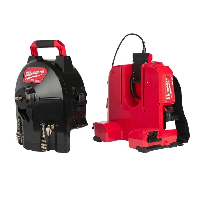 Przepychacz  do rur ze sprężyną 16mm Milwaukee M18 FFSDC16-502 AKU 18V (2x 5.0 Ah) - 4933459710