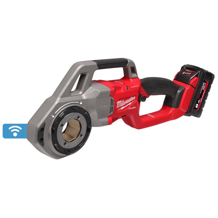 Gwintownica do rur 1 1/4˝ Z ONE-KEY™  Milwaukee M18 FPT114-802C AKU 18V (2x  8.0 Ah) - 4933479420