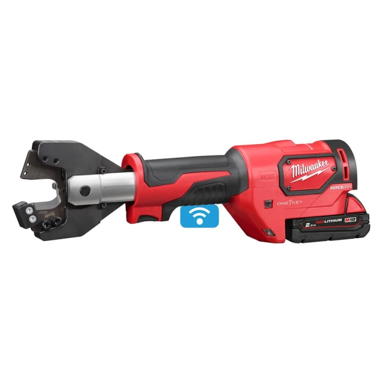 Nożyce hydrauliczne do kabli Milwaukee M18 ONEHCC-201C ACSR SET AKU 18V (2.0 Ah) - 4933464304