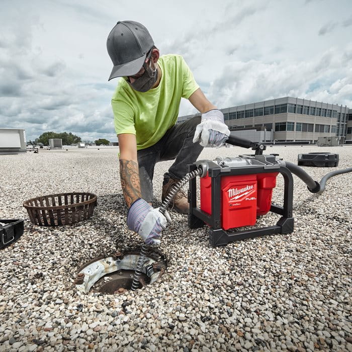 Przepychacz segmentowy do rur Milwaukee M18 FCSSM-0 AKU 18V (bez aku) - 4933478408