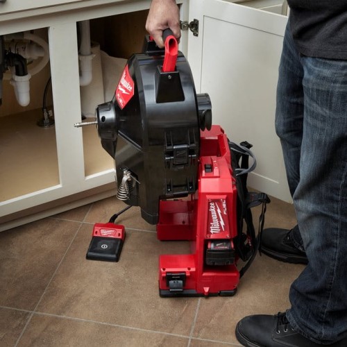 Przepychacz do rur ze sprężyną 16mm Milwaukee M18 FFSDC16-0 AKU 18V (bez aku) - 4933459709