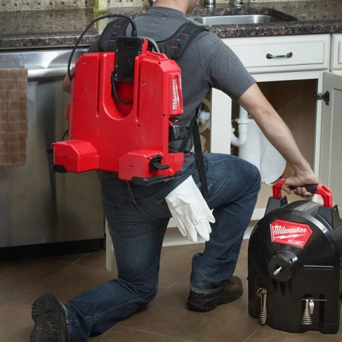 Przepychacz do rur ze sprężyną 16mm Milwaukee M18 FFSDC16-0 AKU 18V (bez aku) - 4933459709