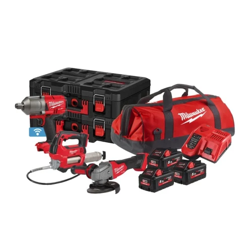 Zestaw narzędzi Milwaukee M18 FPP3M-553P AKU 18V (3x 5.5 Ah) - 4933479534