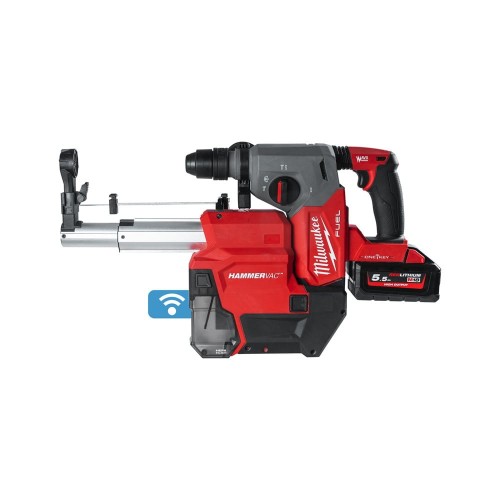 Młot udarowy 26mm SDS-PLUS Milwaukee M18 ONEFHXDEL-552C AKU 18V (2x 5.5 Ah) - 4933478506