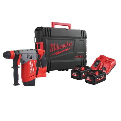 Młot udarowy SDS-PLUS Milwaukee M18 CHPX-802X AKU 18V (2x 8.0 Ah) - 4933479435